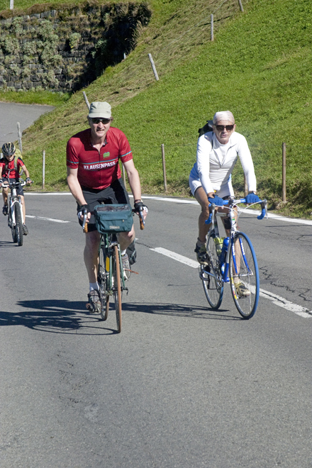 der Präsident im ersten FreiPass-Tricot